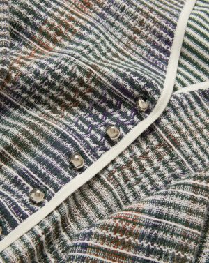 Nadialine Knit Jacket Hunter Green Multi