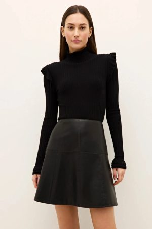 Tinley Turtleneck Black